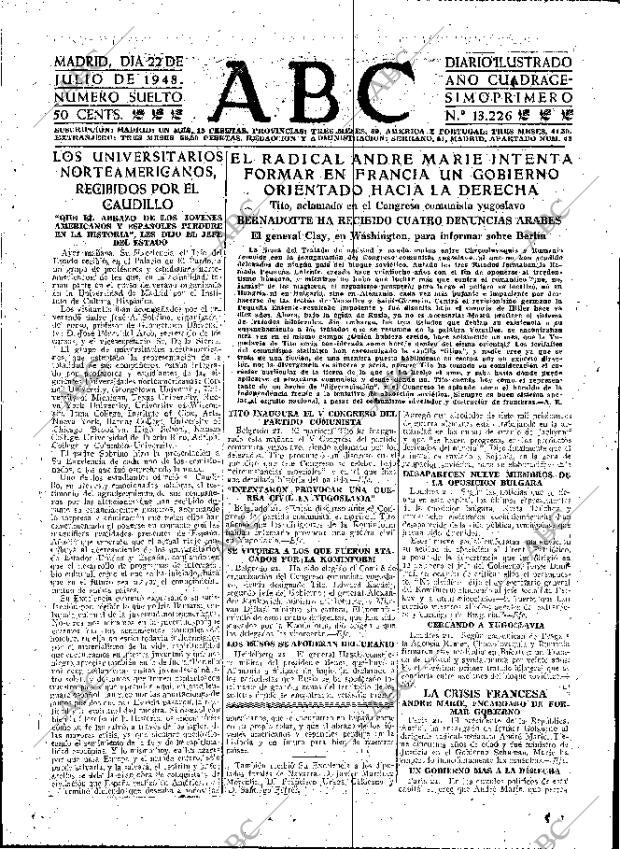 ABC MADRID 22-07-1948 página 7