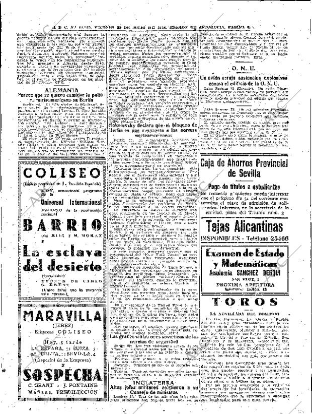 ABC SEVILLA 23-07-1948 página 6