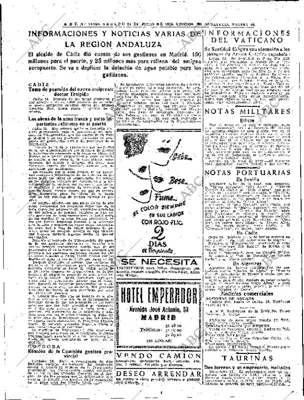 ABC SEVILLA 24-07-1948 página 10