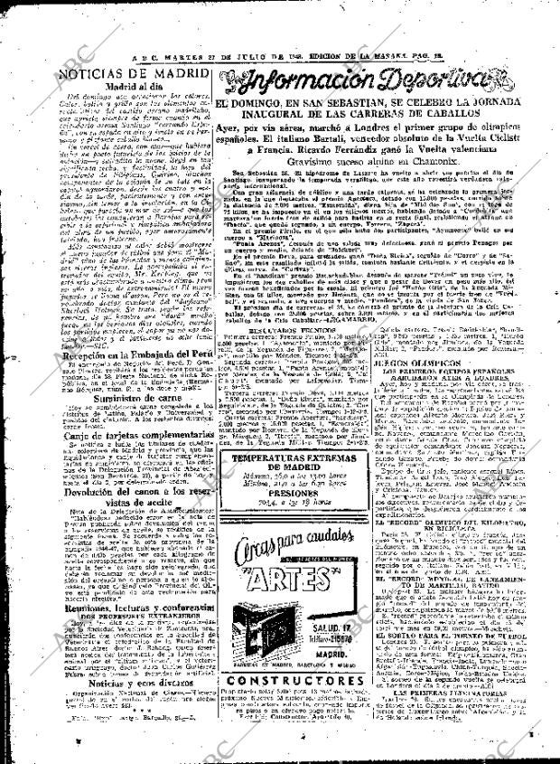 ABC MADRID 27-07-1948 página 18
