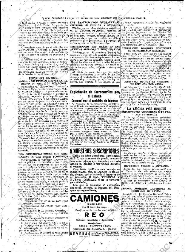ABC MADRID 28-07-1948 página 8