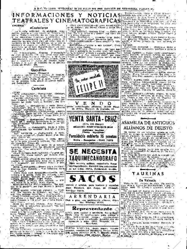 ABC SEVILLA 28-07-1948 página 11