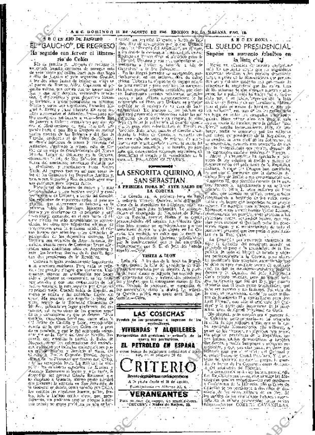 ABC MADRID 15-08-1948 página 16