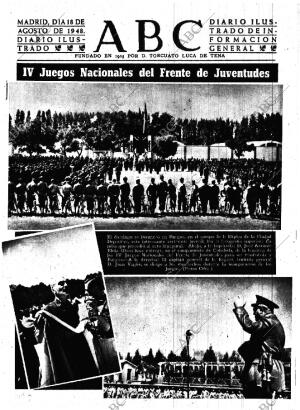 ABC MADRID 18-08-1948 página 1