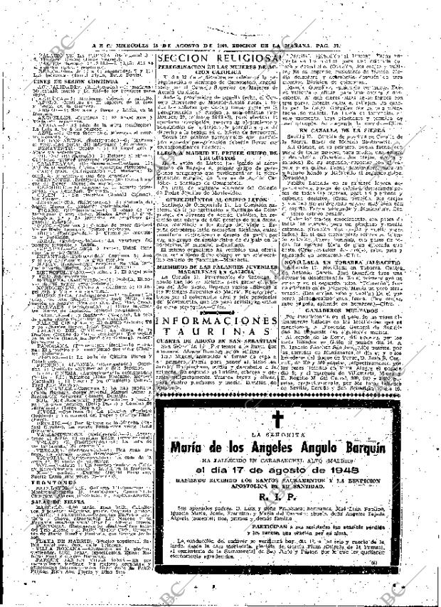 ABC MADRID 18-08-1948 página 17