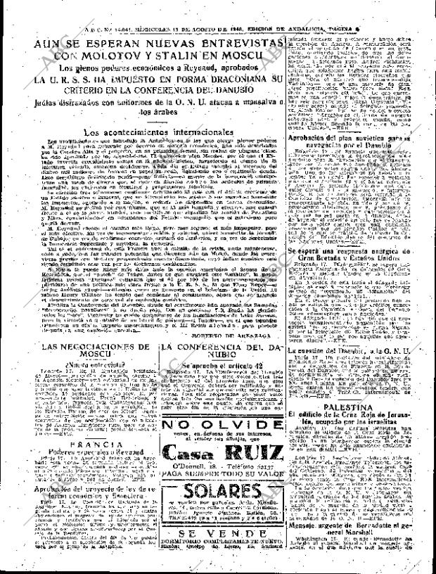 ABC SEVILLA 18-08-1948 página 5