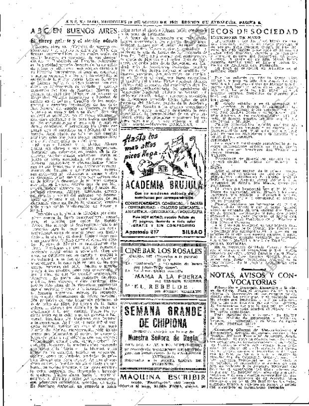 ABC SEVILLA 18-08-1948 página 8