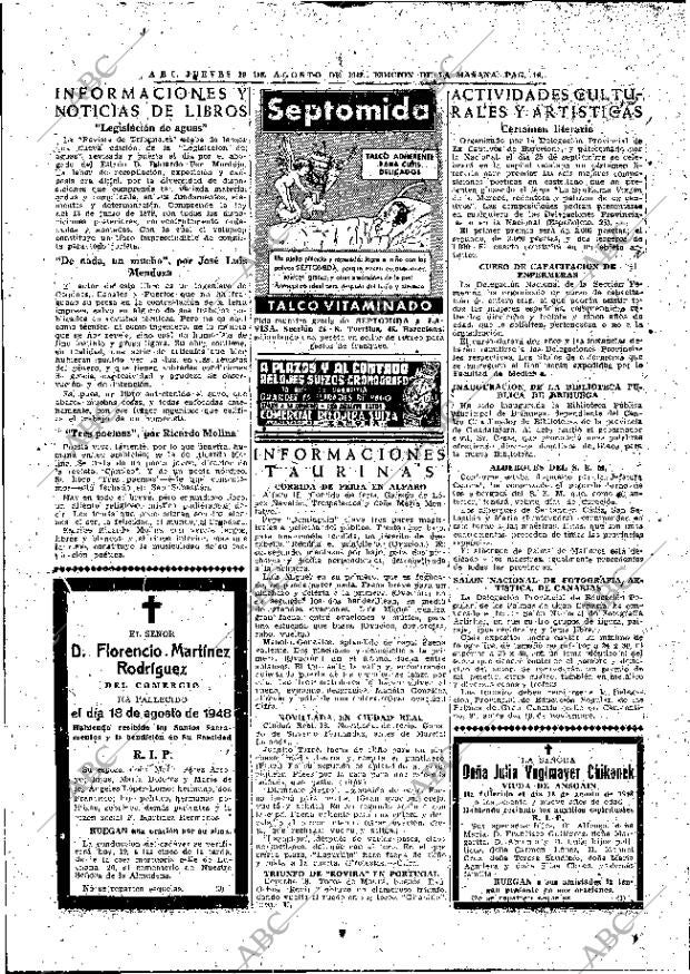 ABC MADRID 19-08-1948 página 18