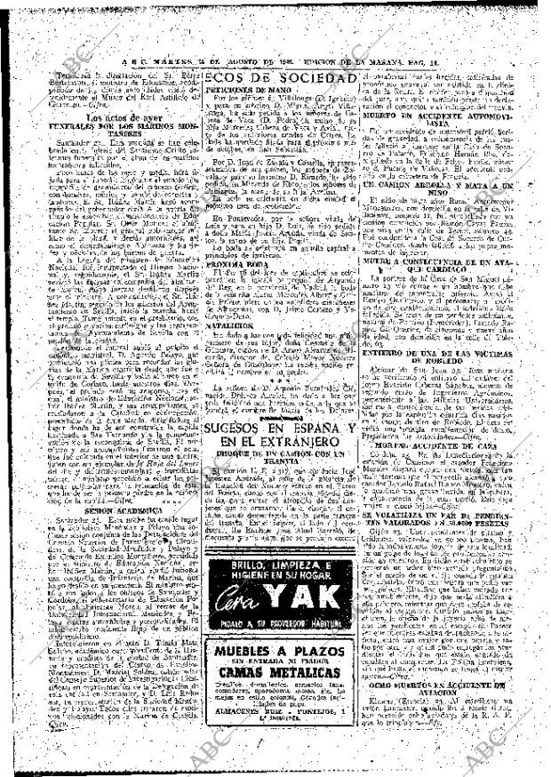 ABC MADRID 24-08-1948 página 14