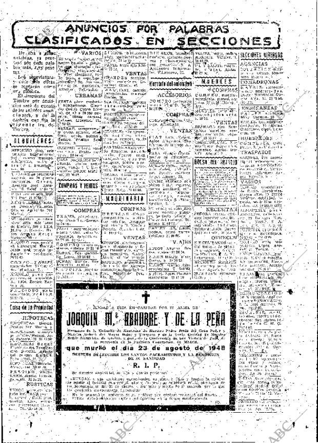 ABC MADRID 25-08-1948 página 19