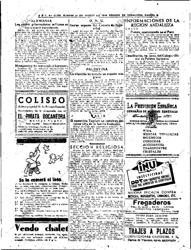 ABC SEVILLA 31-08-1948 página 4