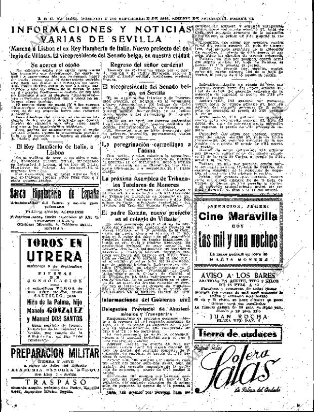 ABC SEVILLA 05-09-1948 página 11