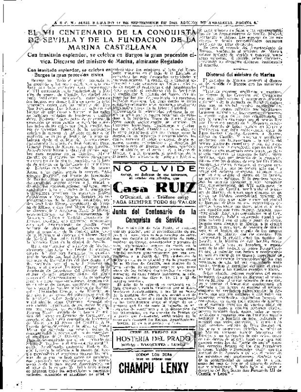 ABC SEVILLA 11-09-1948 página 5