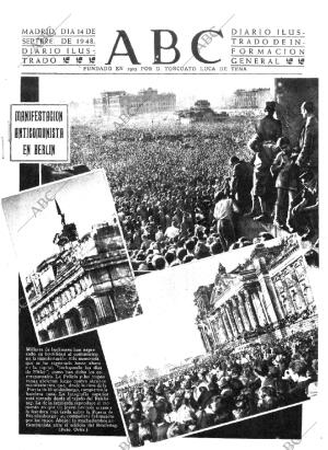 ABC MADRID 14-09-1948 página 1