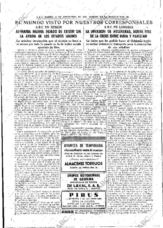 ABC MADRID 14-09-1948 página 13