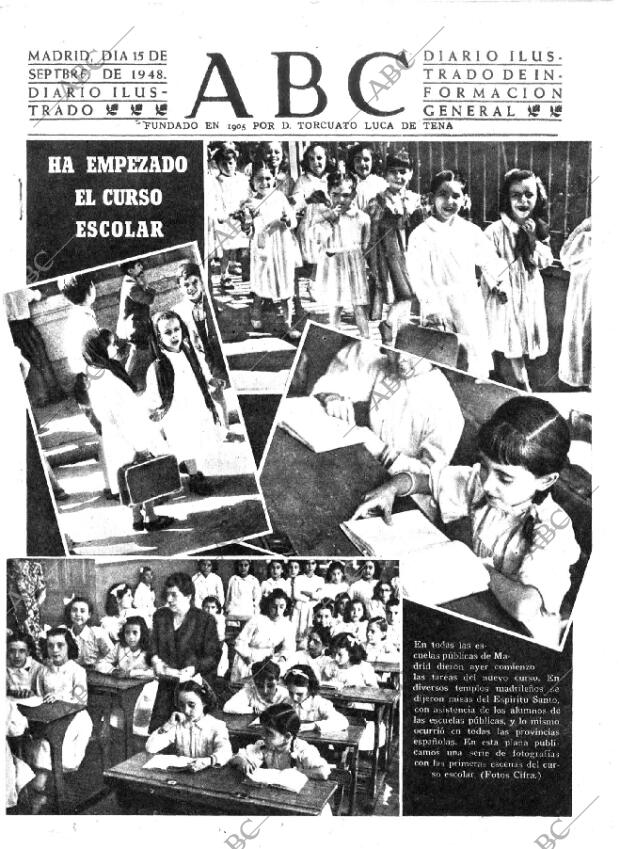 ABC MADRID 15-09-1948 página 1