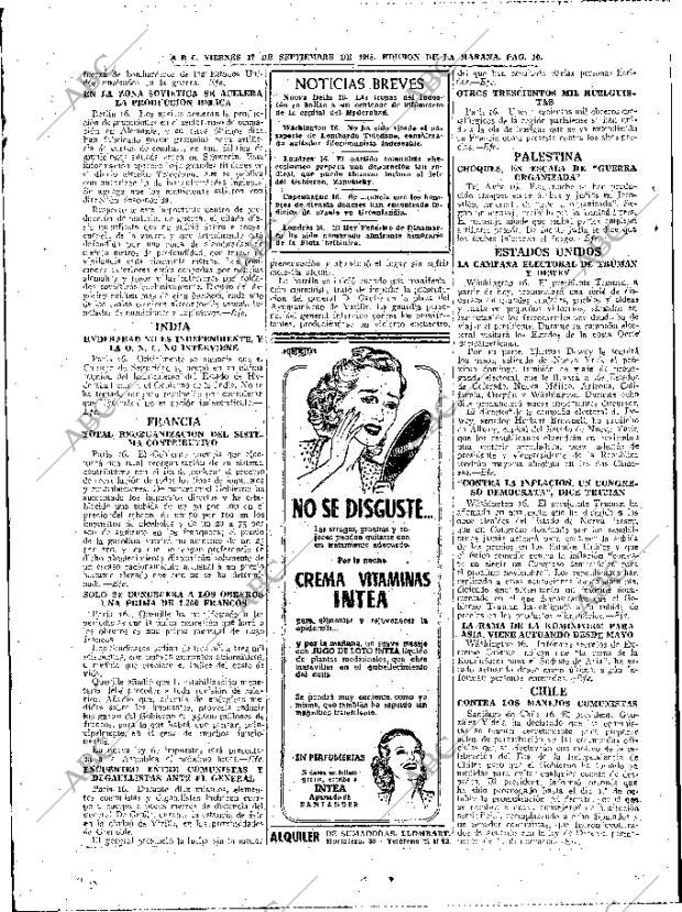 ABC MADRID 17-09-1948 página 10