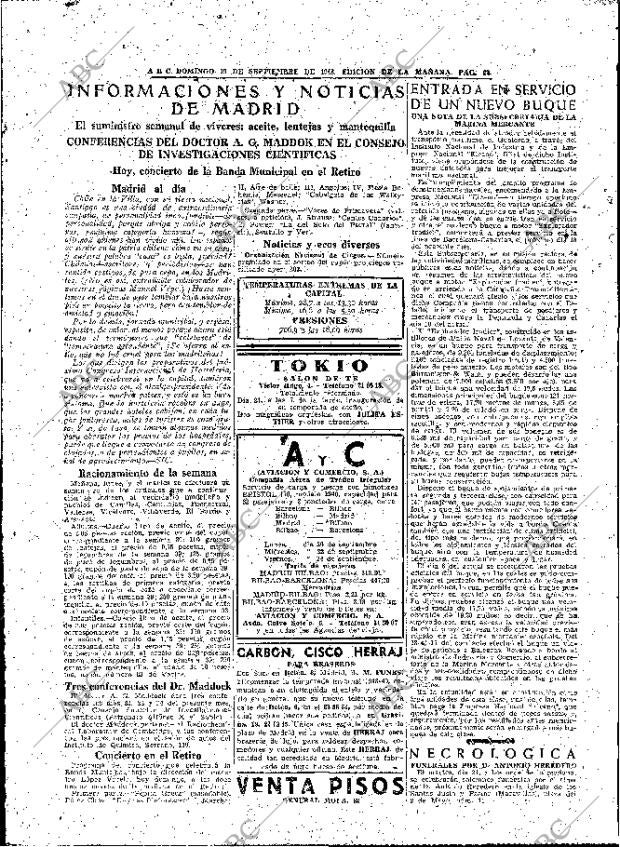 ABC MADRID 19-09-1948 página 22