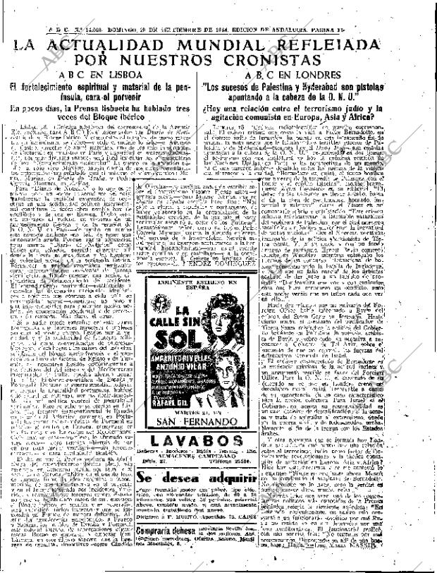 ABC SEVILLA 19-09-1948 página 11