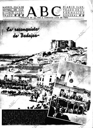 ABC MADRID 21-09-1948 página 1
