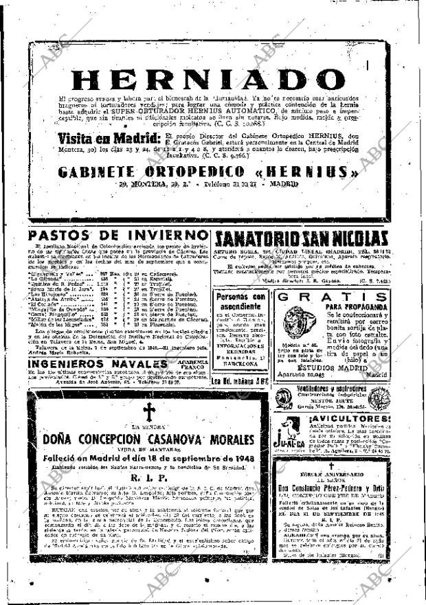 ABC MADRID 21-09-1948 página 22