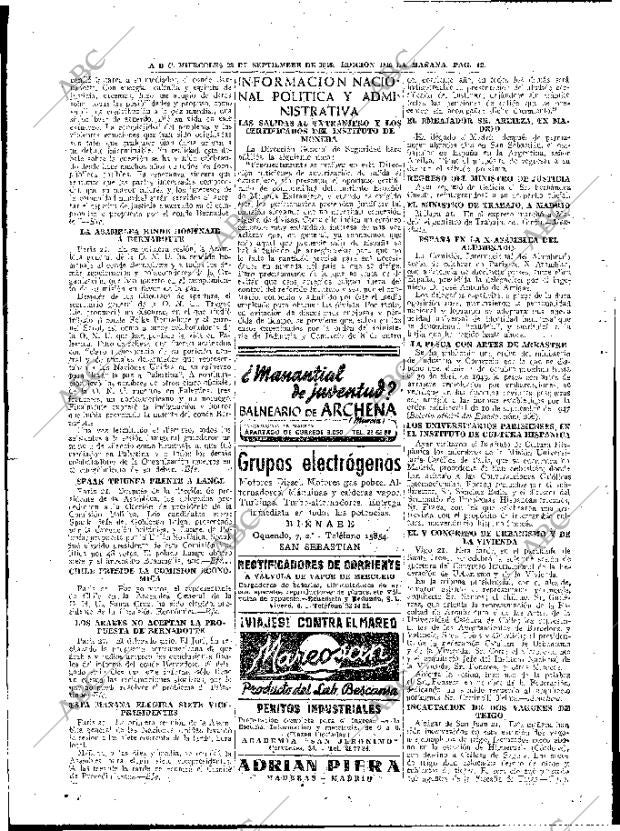 ABC MADRID 22-09-1948 página 12