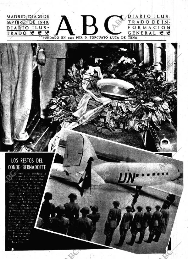 ABC MADRID 23-09-1948 página 1