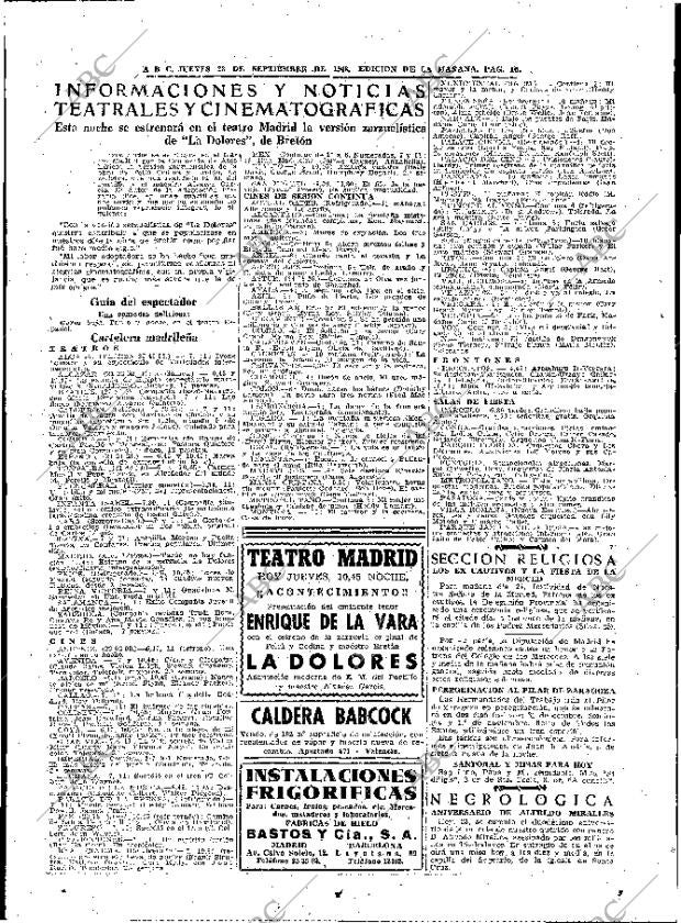 ABC MADRID 23-09-1948 página 16