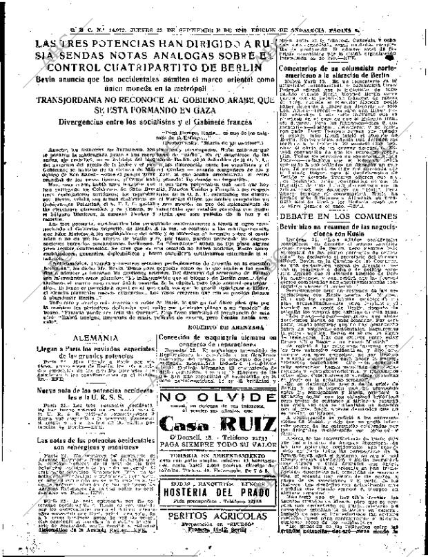 ABC SEVILLA 23-09-1948 página 5