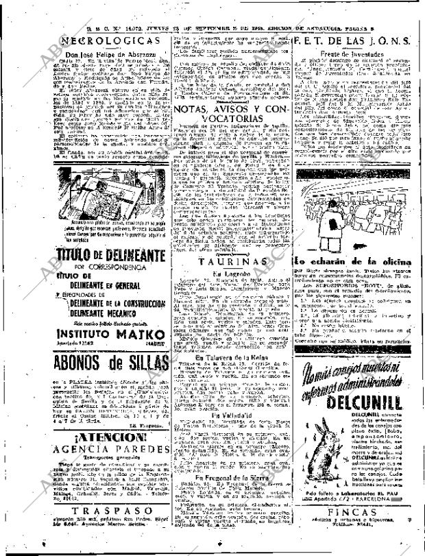 ABC SEVILLA 23-09-1948 página 8