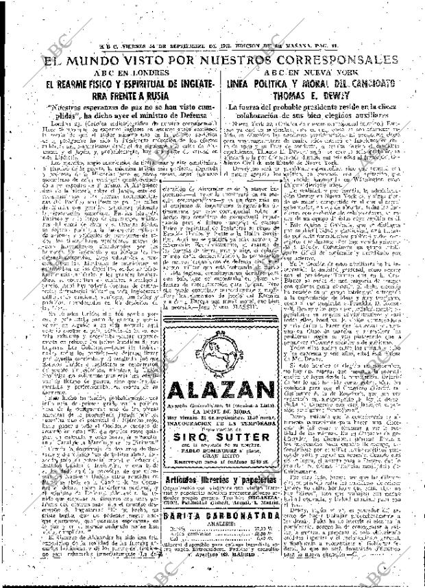 ABC MADRID 24-09-1948 página 11