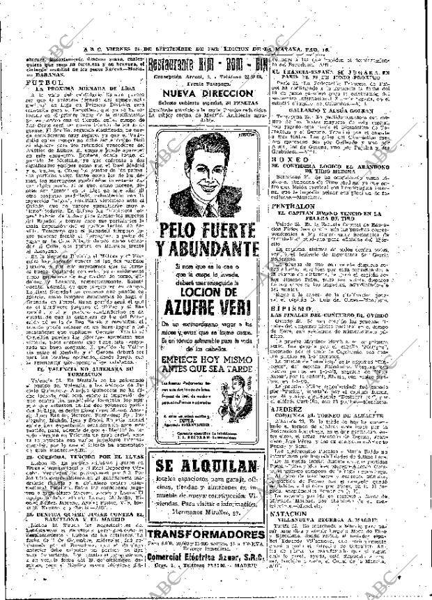 ABC MADRID 24-09-1948 página 16