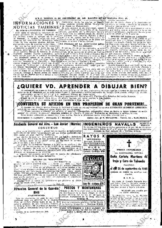 ABC MADRID 24-09-1948 página 17