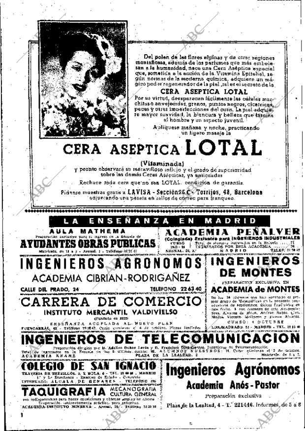 ABC MADRID 24-09-1948 página 4