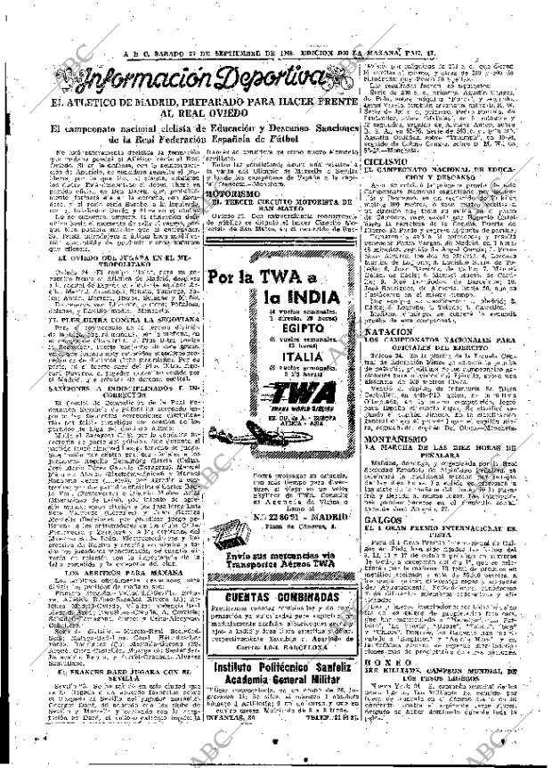 ABC MADRID 25-09-1948 página 17