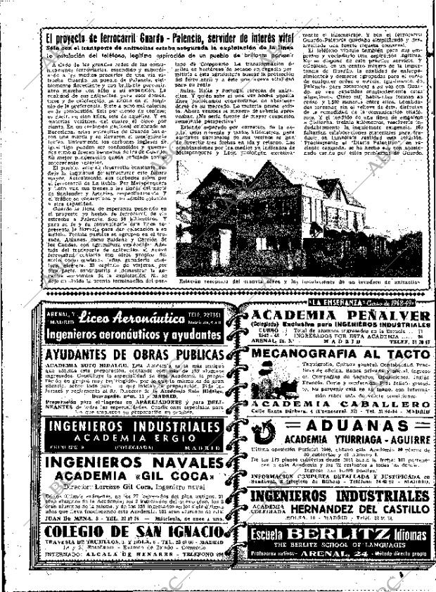 ABC MADRID 25-09-1948 página 4