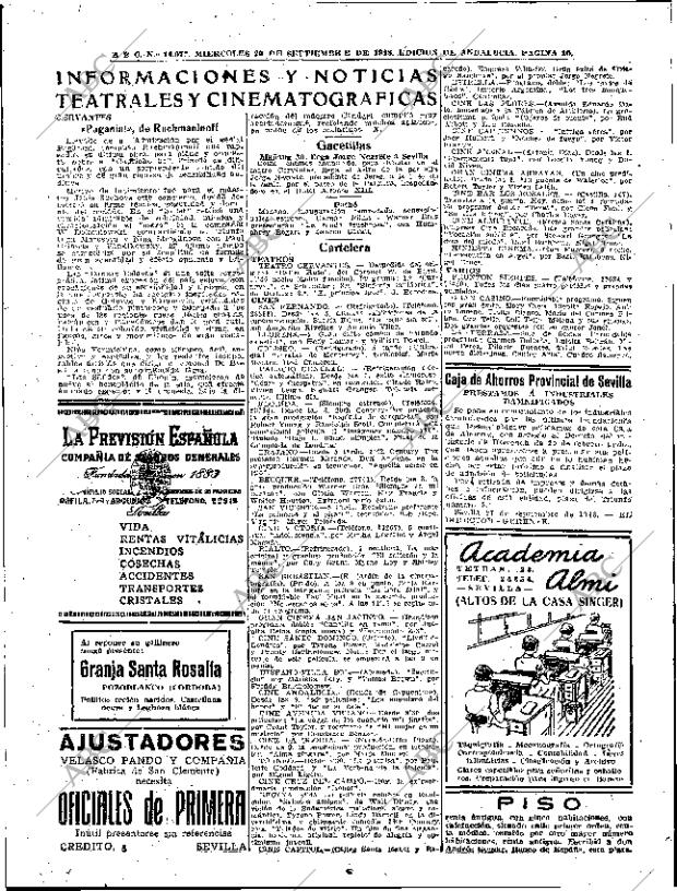 ABC SEVILLA 29-09-1948 página 10