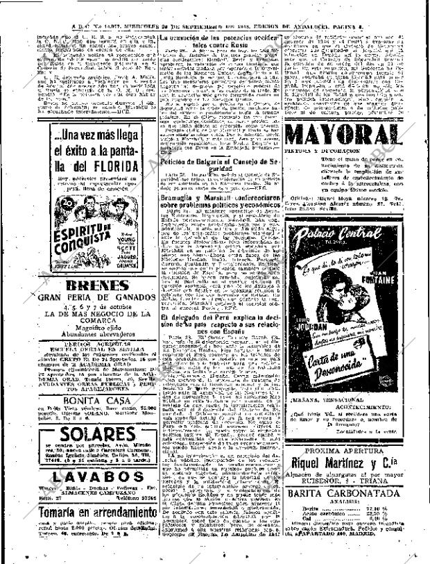 ABC SEVILLA 29-09-1948 página 4