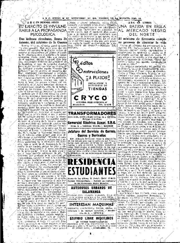 ABC MADRID 30-09-1948 página 14