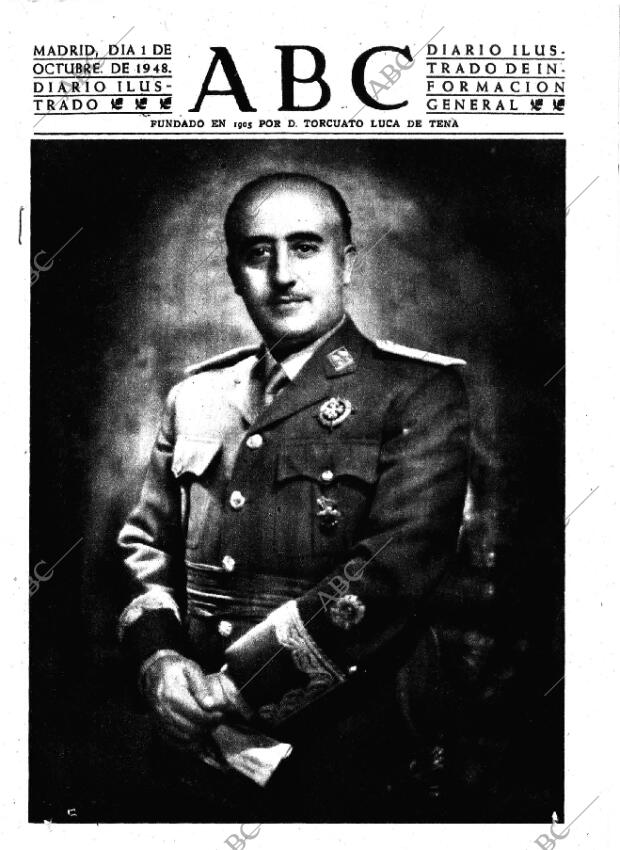 ABC MADRID 01-10-1948 página 1