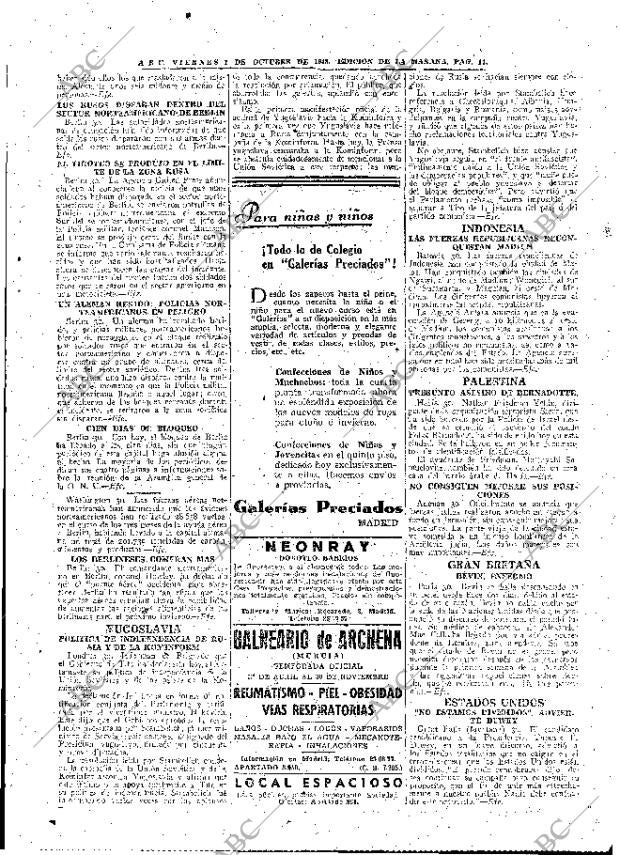 ABC MADRID 01-10-1948 página 11