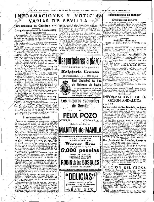 ABC SEVILLA 10-10-1948 página 14