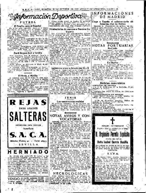 ABC SEVILLA 10-10-1948 página 16