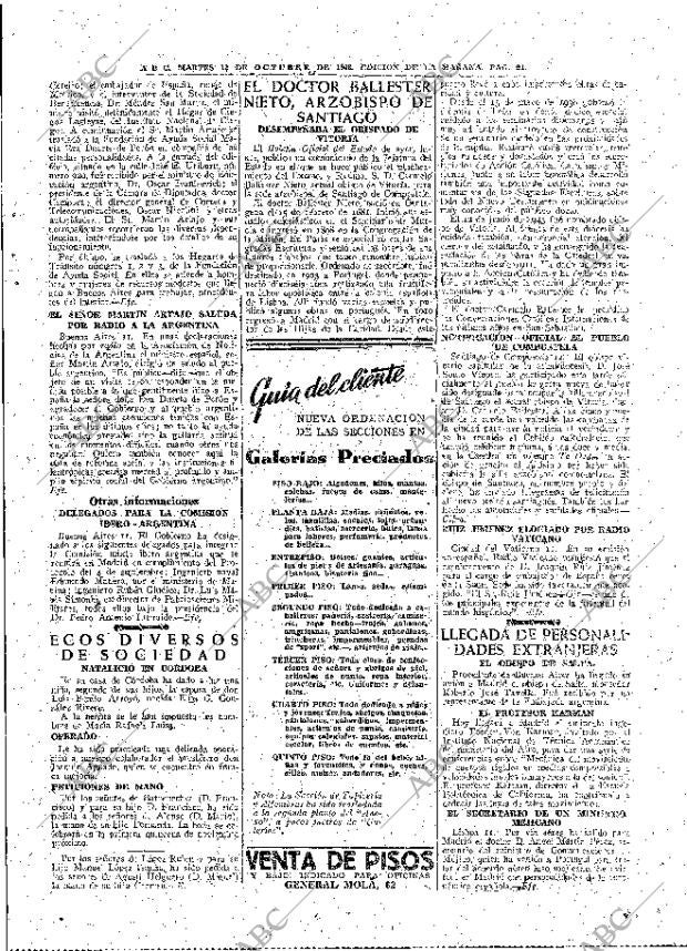 ABC MADRID 12-10-1948 página 21