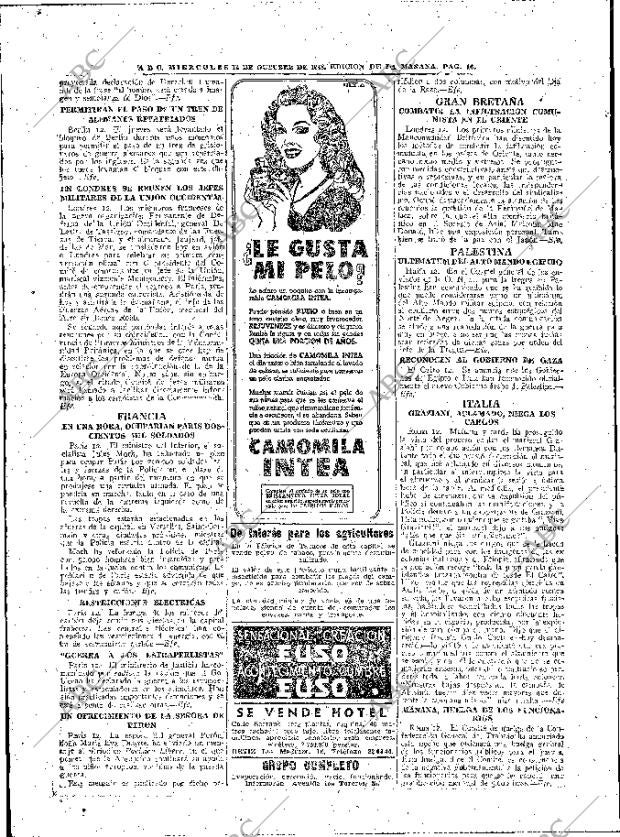 ABC MADRID 13-10-1948 página 16