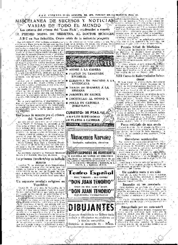 ABC MADRID 29-10-1948 página 15
