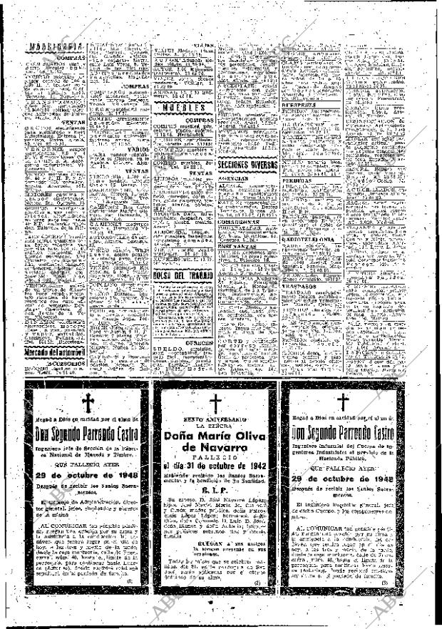 ABC MADRID 30-10-1948 página 20