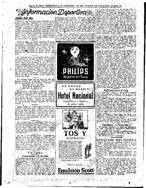 ABC SEVILLA 03-11-1948 página 11