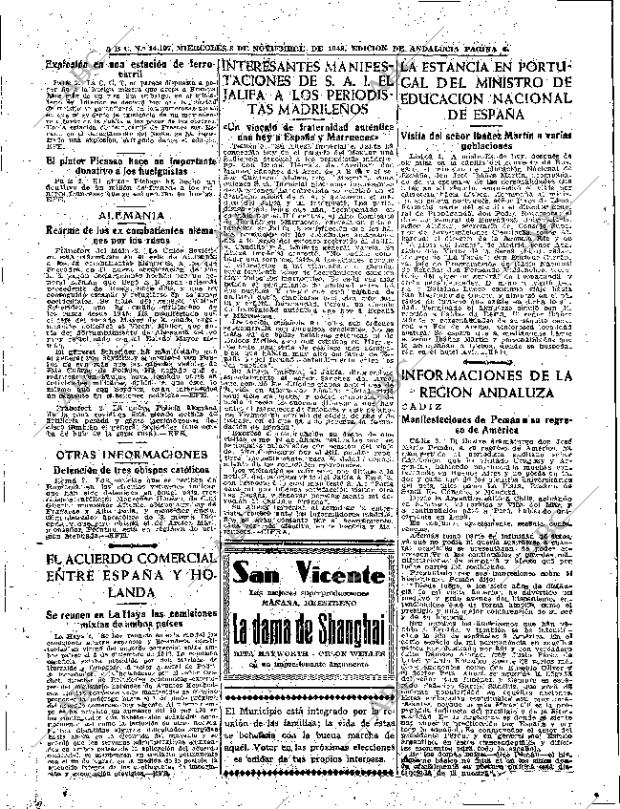 ABC SEVILLA 03-11-1948 página 6