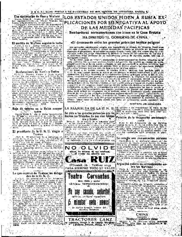 ABC SEVILLA 04-11-1948 página 5